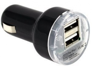 USB 2Port High Power Car Adapter